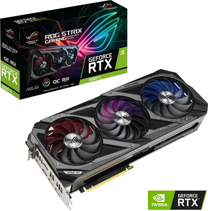 ASUS GeForce ROG STRIX RTX 3060 Ti O8G-GAMING (8 GB)