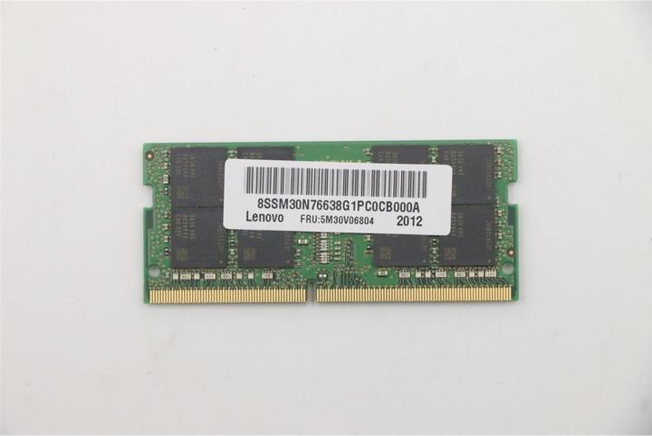 Produktbild Lenovo SODIMM,32GB, DDR4, 3200 (1 x 32GB, 3200 MHz, DDR4-RAM, SO-DIMM)
