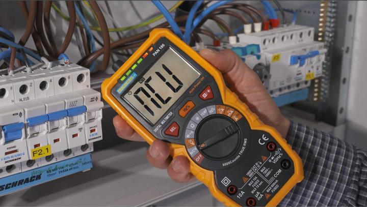 Produktbild Pancontrol PAN 186 - Digitalmultimeter IP67 (CAT IV 600V, CAT III 1000V)