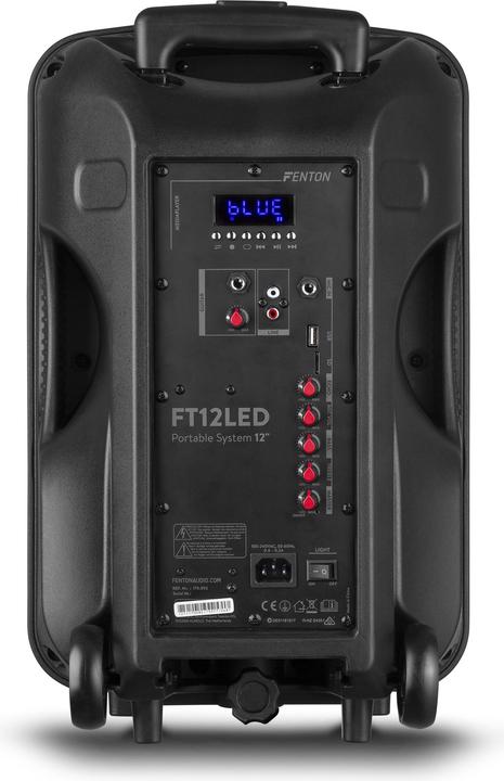 Produktbild Fenton FT12LED Aktiv Trolley-Speaker (Aktiv, 1x 700 W)