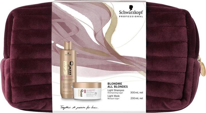 Produktbild Schwarzkopf Professional BlondMe All Blondes Light Geschenkset (Haarpflege set)
