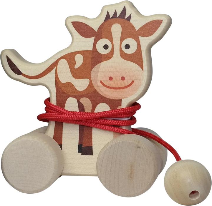 Produktbild Bimbosan Trauffer Holzspielzeug Holzkuh