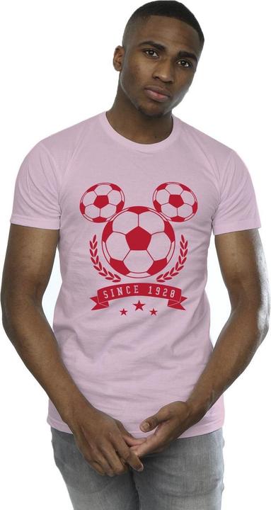 Actual product image Disney Mens Mickey Football Head T-Shirt (XL)