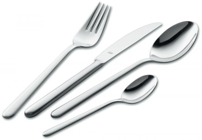 Actual product image BSF Chiaro, frosted (24 Piece, Cutlery set)