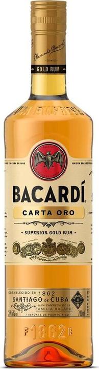 Actual product image Bacardi Carta Oro (1 x 70 cl)