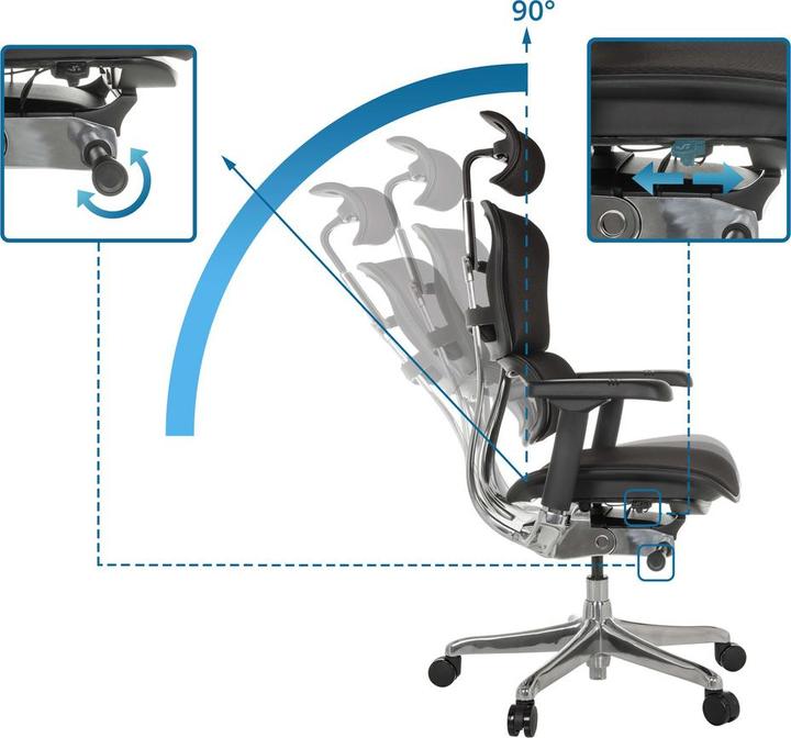 Actual product image Hjh Office Ergohuman Gen2