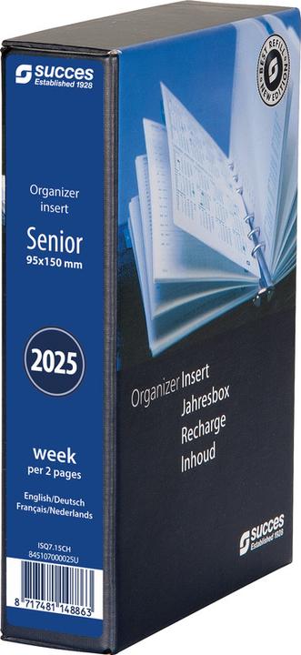 Succes Senior Jahresinhalt komplett Januar - Dezember (9.5 x 15 cm, Deutsch, Englisch, Italienisch, Französisch)