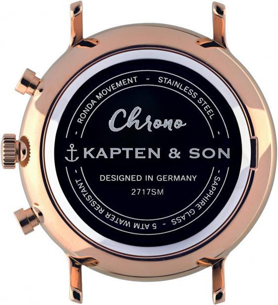 Produktbild Kapten & Son Chrono Mesh (37 mm) (Analoguhr, 37 mm)