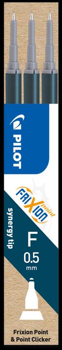 Pilot FriXion Roller (Recharger, Bleu foncé, 0.50 mm)