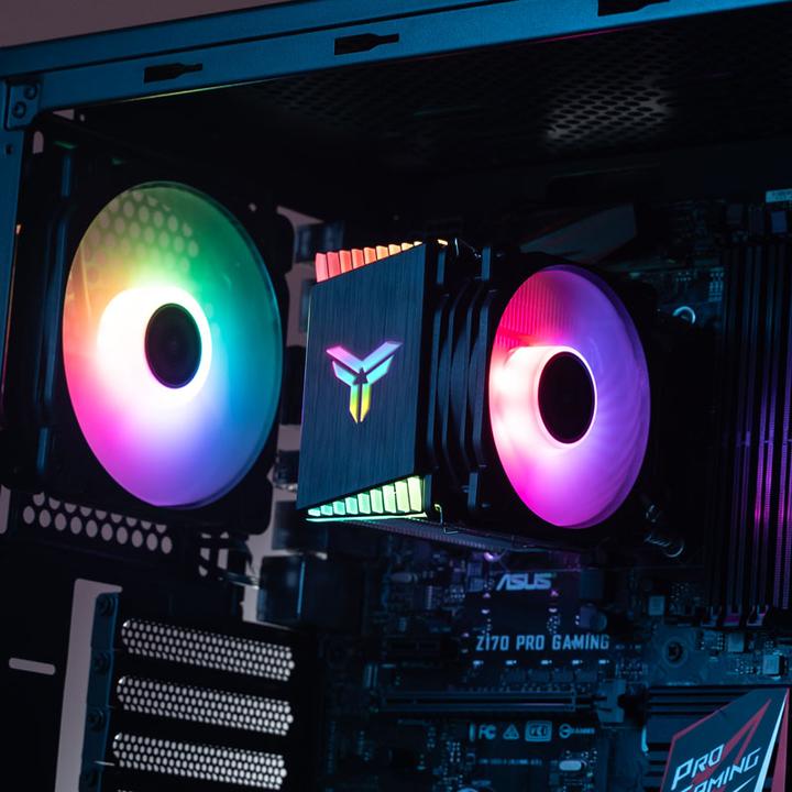 Actual product image Jonsbo CR-1400 CPU Cooler, ARGB (78 mm)