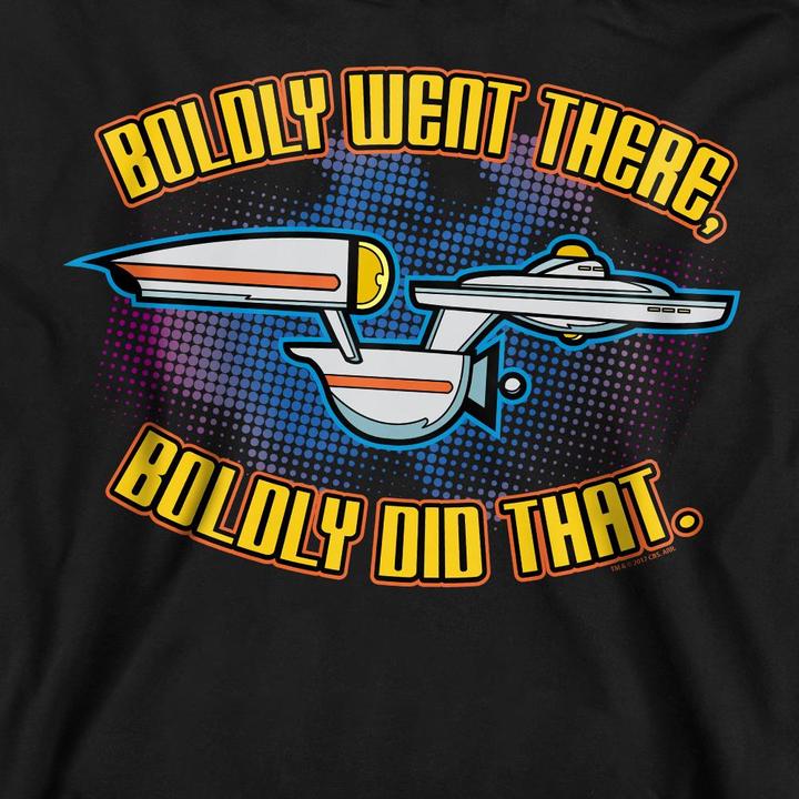 Actual product image Star Trek Quogs Unisex Adult Bold Sweatshirt (M)