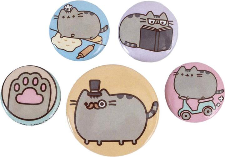 Pusheen AnsteckerSet Fancy 5erPack Knopf