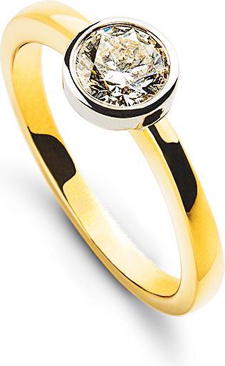Muau Ring Zargen-Fassung (54, 950 Platin)
