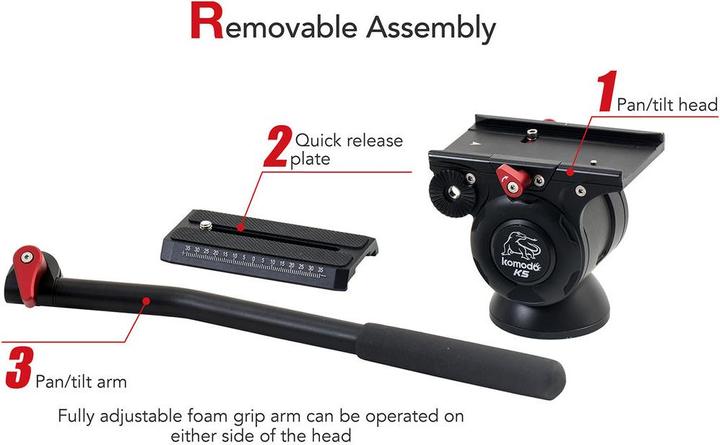 Actual product image iFootage Komodo K5 (Video head)