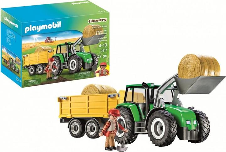 Produktbild Playmobil Tractor with Trailer (9317, Playmobil Country)