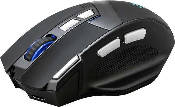 Produktbild Defender Mysz gamingowa bezprzewodowa Knight GM-885 3200DPI 8P Czarna (Kabellos)