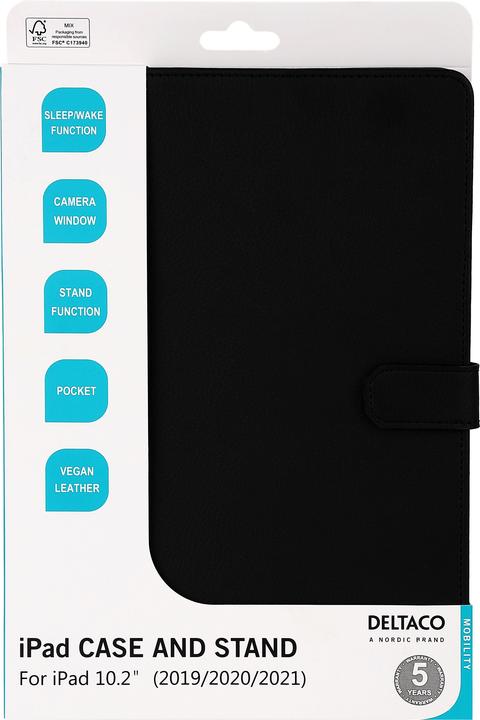 Actual product image Deltaco Case (iPad 2020 (8. Gen), iPad 2021 (9th Gen))
