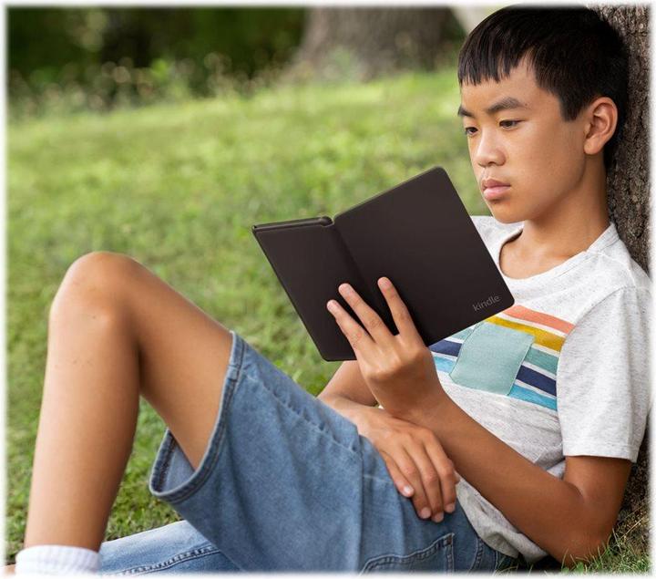 Actual product image Amazon Kindle Paperwhite Kids 2023 16GB eReader waterf Jewel Forest B09TM2S6T1 (6.80", 16 GB, Jewel Forest)