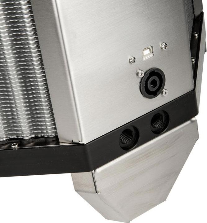 Actual product image Aqua Computer airplex Gigant 1680 incl. aquaero 6 Pro - aluminum (140 mm)