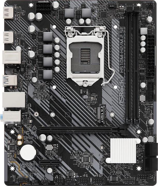 Produktbild AsRock H510M-H2/M.2 SE (LGA 1200, Intel H470, mATX)