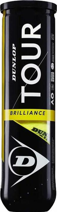 Produktbild Dunlop Tennis balls TOUR BRILLIANCE 4-tube ITF