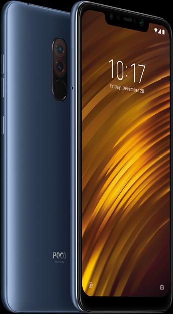 Xiaomi Pocophone F1 (64 GB, Steel Blue, 6.18", Hybrid Dual SIM, 12 Mpx, 4G)