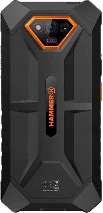 Produktbild Myphone Hammer Iron V LTE 6/64GB pomarańczowy (64 GB, Orange / Schwarz, 6.50", 99 Mpx, 4G)