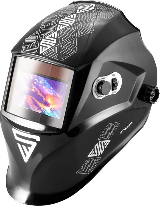 Actual product image Stahlwerk Fully automatic welding helmet ST-550L REAL COLOUR with 3 in 1 function