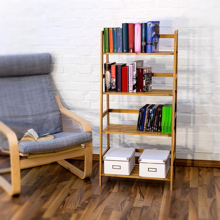 Produktbild Relaxdays Bücherregal (50 x 30 x 120 cm)