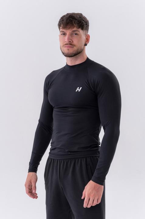 Image du produit Nebbia T-shirt fonctionnel à manches longues "Active" 328 noir (XL)