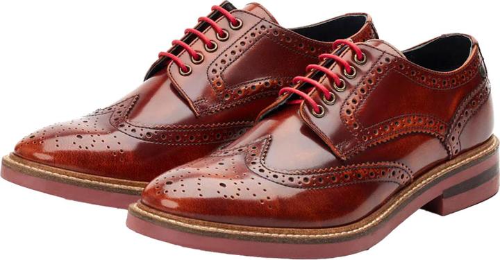 Actual product image Base London Mens Woburn Hi Shine Brogues (45)