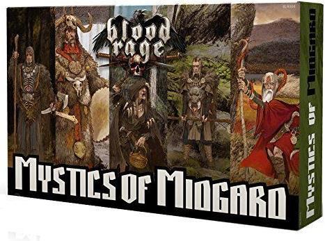Asmodée Blood Rage The Mystics of Midgard Expansion (German)