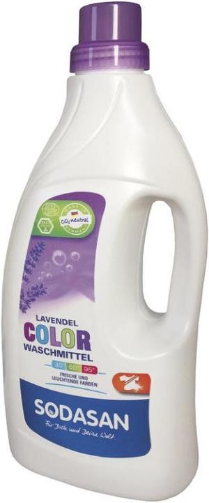 Actual product image Sodasan Lavender Color Liquid Detergent (20 Washing cycles, Liquid)