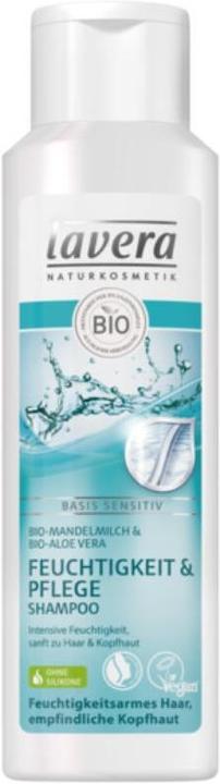 Produktbild Lavera Feuchtigkeit & Pflege Shampoo basis sensitiv (250 ml, Flüssiges Shampoo)