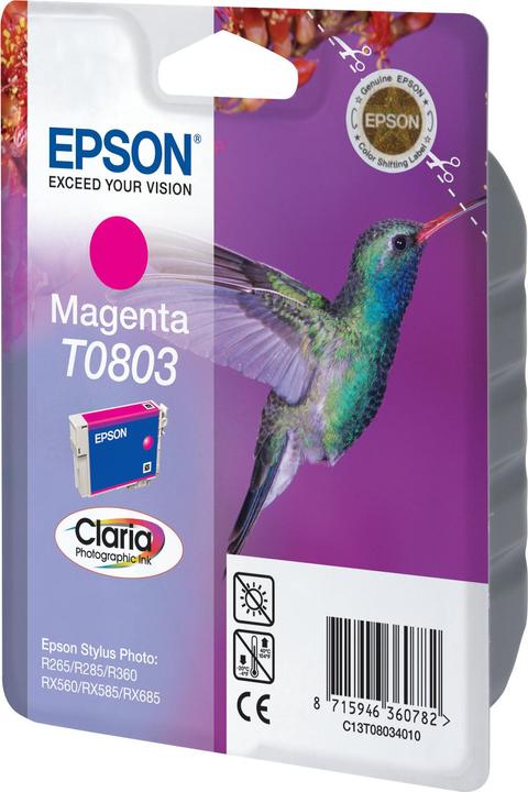 Produktbild Epson T0803 Claria Photographic (M)