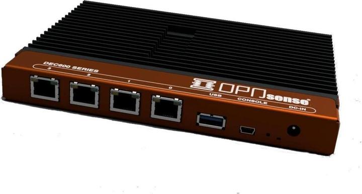 Actual product image Deciso DEC677 OPNsense® Desktop Security Appliance