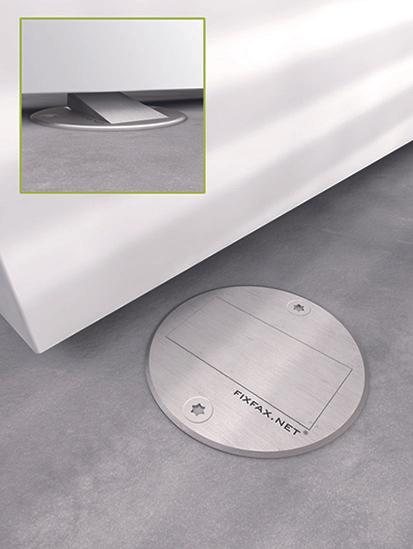 Actual product image Fixfax Floor door buffer (1 Piece, 4.5 x 8.5 x 13 cm)