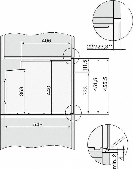 Produktbild Miele H 7244-60 BP 11111010