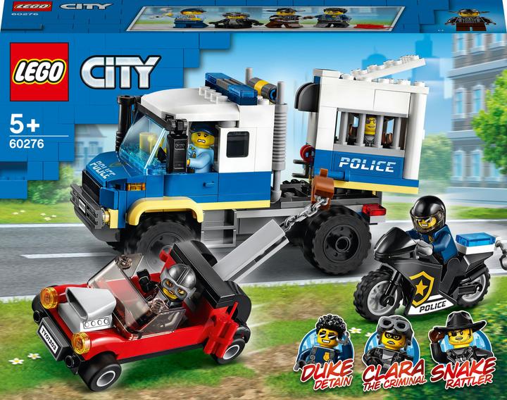 Image du produit LEGO City 60276 Transport de prisonniers par la police (60276, LEGO City, LEGO difficiles à trouver)