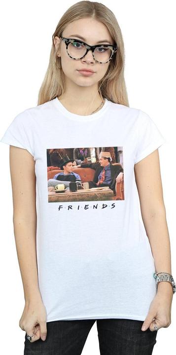 Actual product image Friends Womens/Ladies Joey And Chandler Hats Cotton T-Shirt (S)