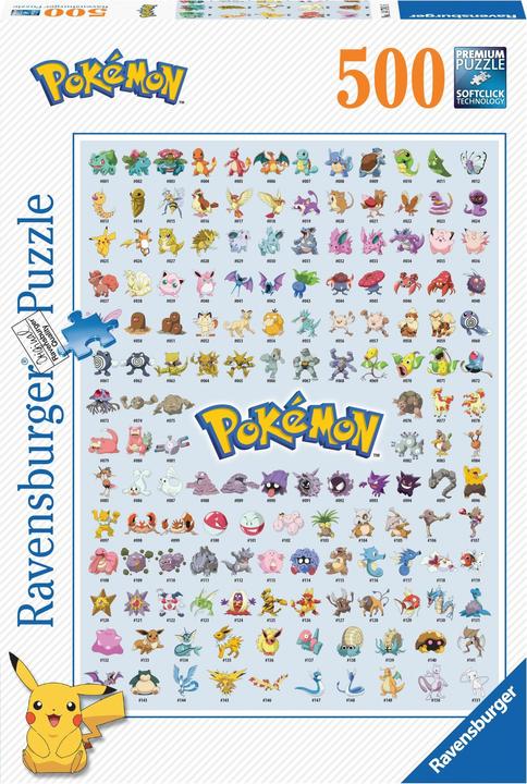 Immagine prodotto Ravensburger Puzzle di Pokemon (500 pezzi)