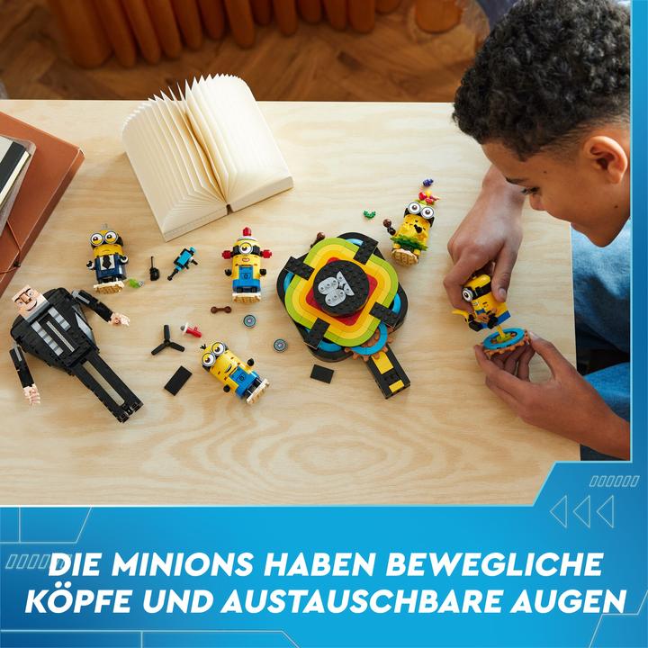 Produktbild LEGO Gru und die Minions aus Steinen (75582, LEGO Minions)