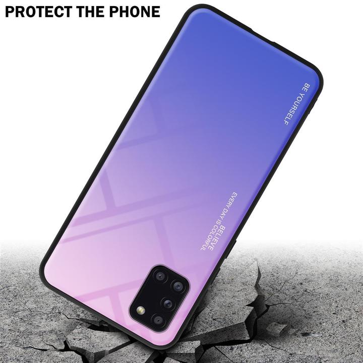 Actual product image Cadorabo TPU 2 colors glass cover (Samsung Galaxy A31)