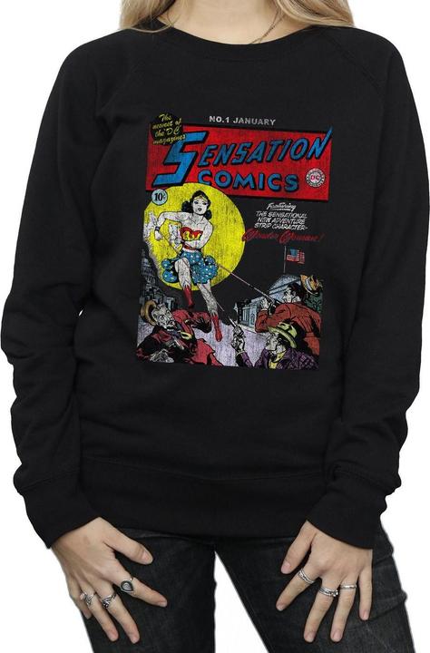 Produktbild Wonder Woman Sensation Comics Issue 1 Cover Sweatshirt (L)