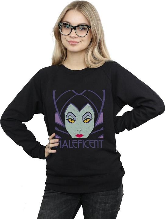 Produktbild Disney Maleficent Cropped Head Sweatshirt (XL)