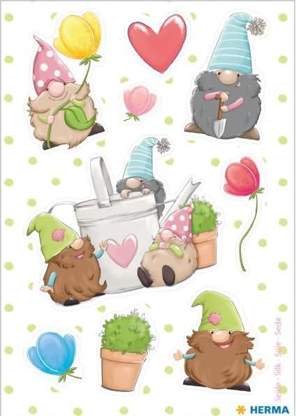 Produktbild Magni Sticker MAGIC Gartenzwerge
