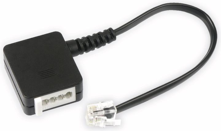 Actual product image Shiverpeaks Adapter Wst. RJ11/TAE-F coupler with 20cm cable (only as VF v. 5)