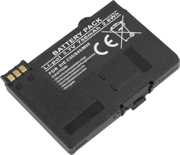 Produktbild Avizar Li-Polymer Akku EBA-510 3.7V 750mAh Siemens C55/C60