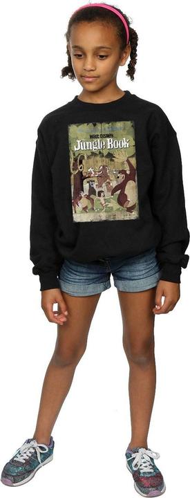 Produktbild Disney The Jungle Book Retro Poster Sweatshirt Mädchen (140, 146)