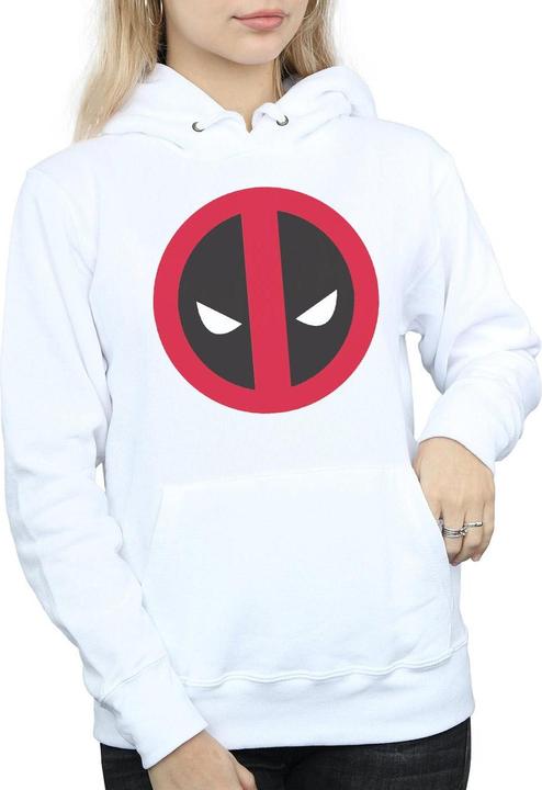 Immagine prodotto Deadpool Large Clean Logo Felpa con Cappuccio Donna (XXL)